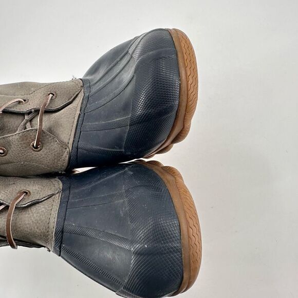 Sperry Womens Syren Gulf Waterproof Duck Ankle Rainboots Boot Grey Blue Size 9.5 - Picture 5 of 11